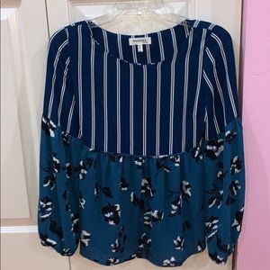 Long sleeve blouse